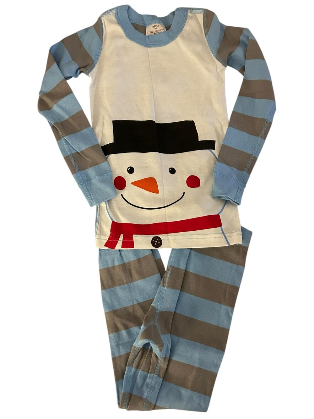 Hanna Andersson snowman Pajamas 110